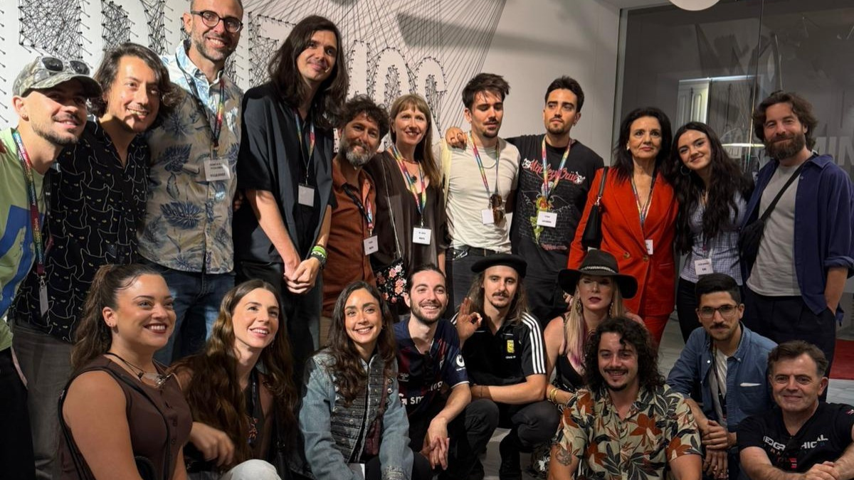Participantes en la clausura del programa Interritmos de Fundación Paideia en el MIMMA de Málaga