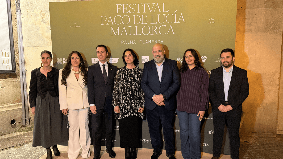 Presentación del cartel del V Festival Paco de Lucía Mallorca en ARCO Madrid.