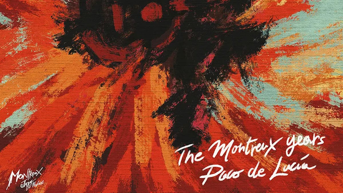 Portada del disco “The Montreux Years – Paco de Lucía”.