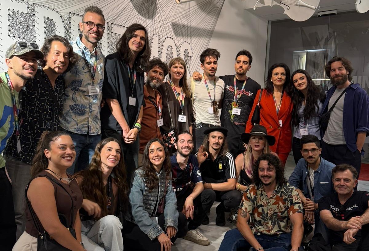 Participantes en la clausura del programa Interritmos de Fundación Paideia en el MIMMA de Málaga